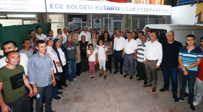 Kütahyalılardan Başkan Pekdaş’a sürpriz karşılama