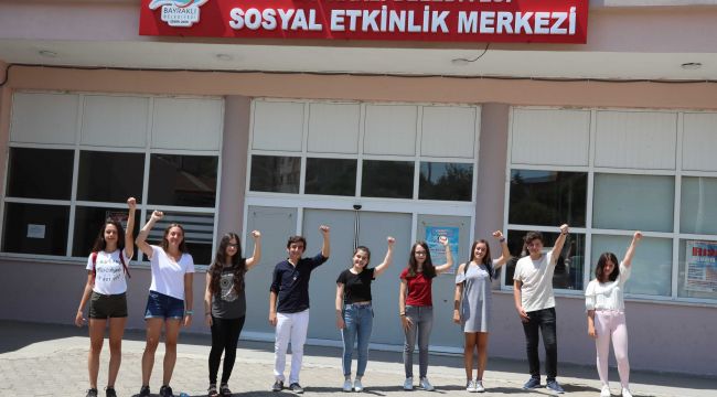 Öğrencilerden BAYSEM Teşekkürü