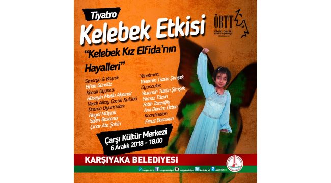 Kelebek kızın hayali gerçeğe dönüşüyor  