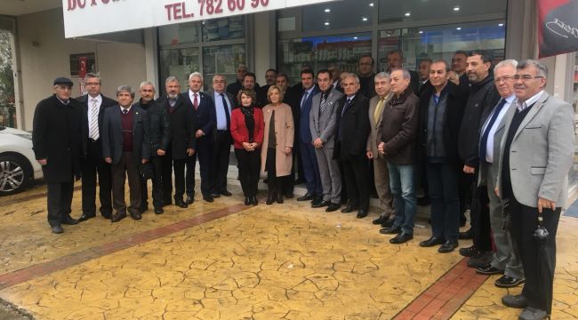 CHP'li Mesut Taşdemir'e destekler devam ediyor