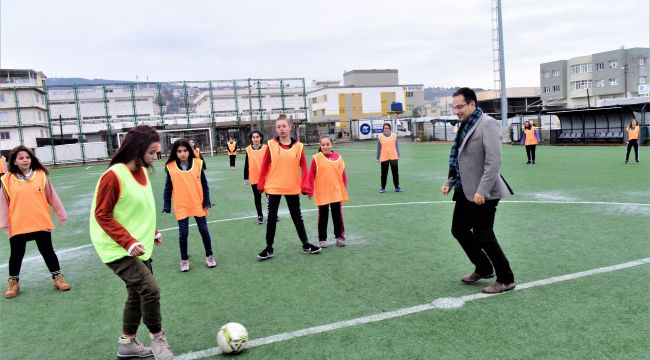 Bornova'da kadın futbol takımı heyecanı