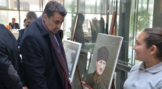 Bergama Dereköy Öğrencilerinden Nefis Sergi