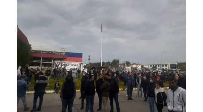 İzmir'de bir fabrika çalışanında korona virüs tespit edildi, iş yerinde arbede çıktı