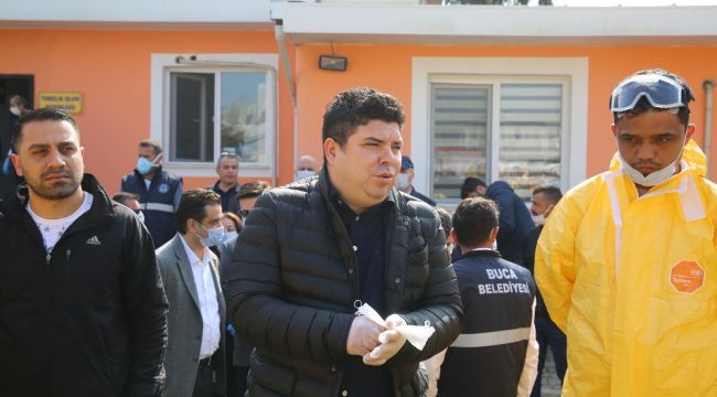 ​İzmir'in en kalabalık ilçesinde dezenfekte arttı vaka sayısı düştü