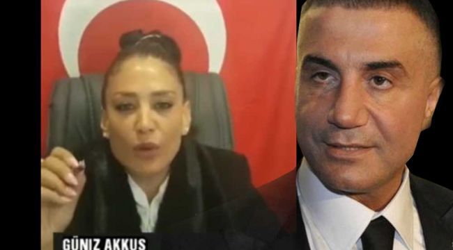 Sedat Peker'e 'Hanımağa' lakaplı Güniz Akkuş'tan tehdit: "Delikanlı gibi karşıma çık, yoksa..."