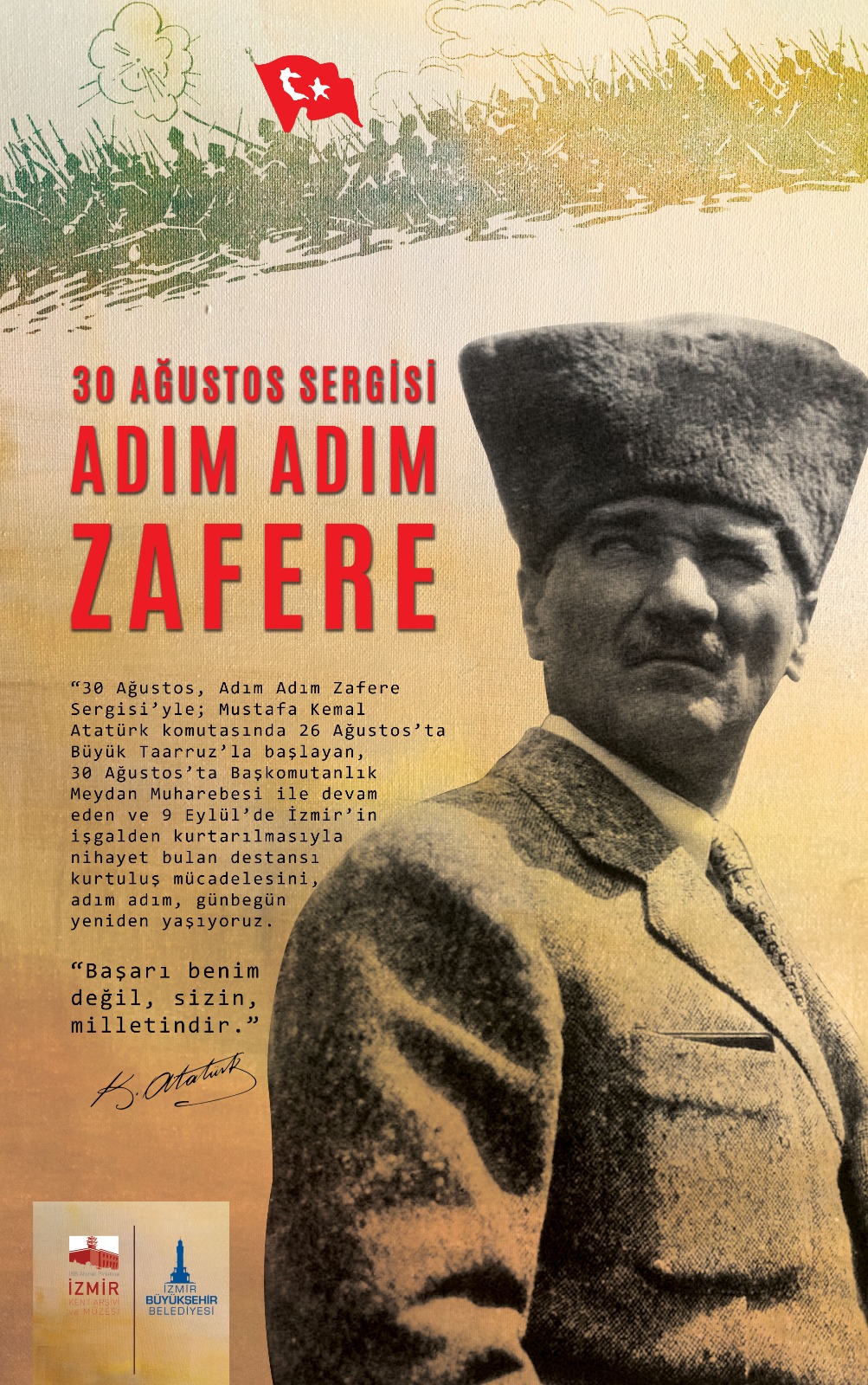 Büyükşehir Mondros ve 9 Eylül'ü 'Adım Adım Zafere' sergisiyle hatırlatacak