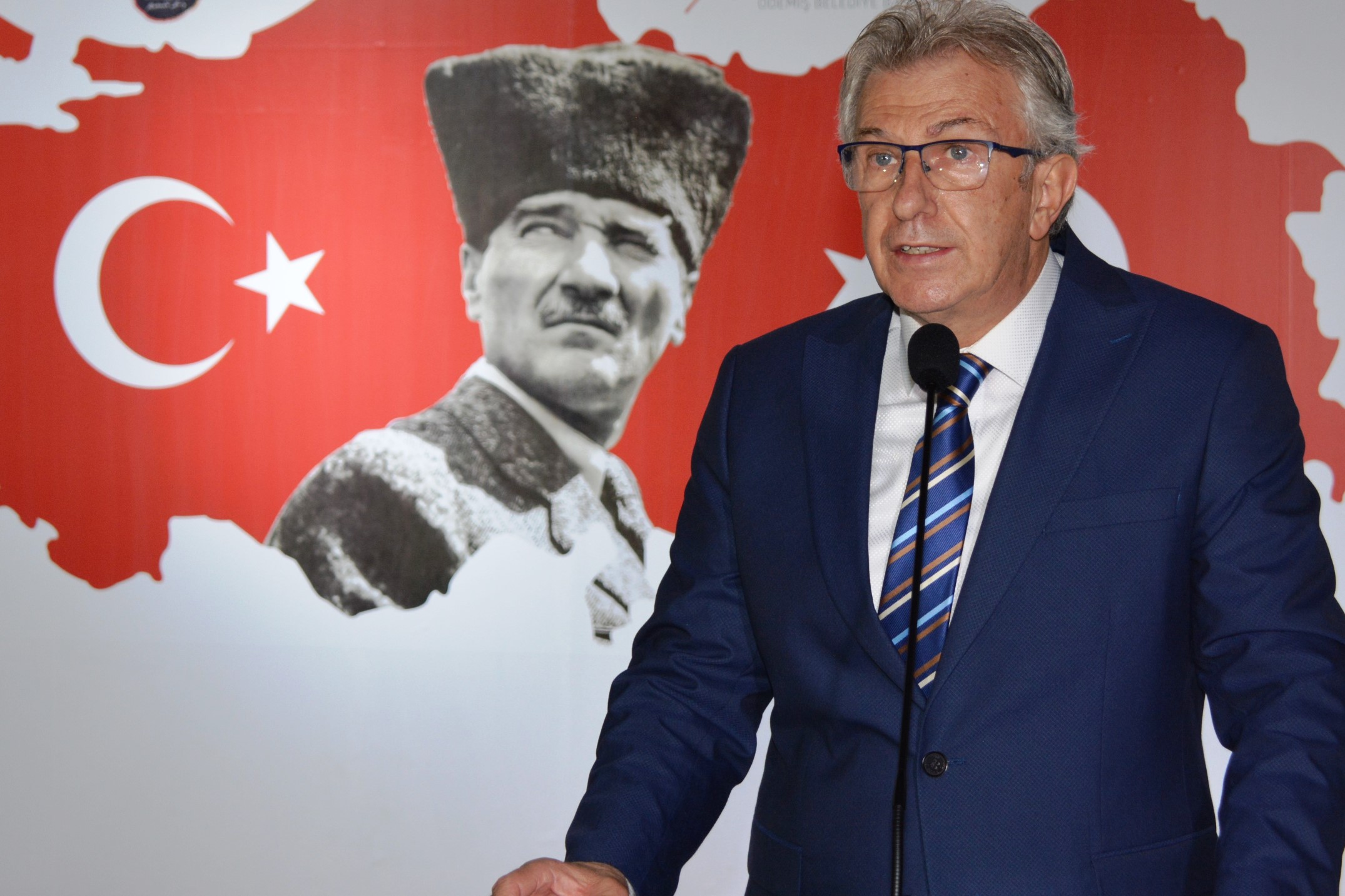 Başkan Mehmet Eriş'ten 10 Kasım Atatürk'ü Anma Günü mesajı
