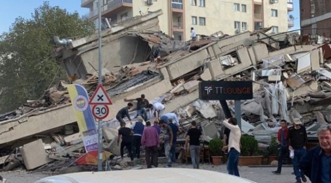 İzmir'deki depremde can kaybı 114'e yükseldi
