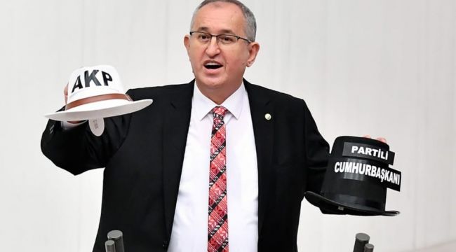 CHP'li Sertel: Ülkenin temel sorunu Cumhurbaşkanı'nın iki şapkası!