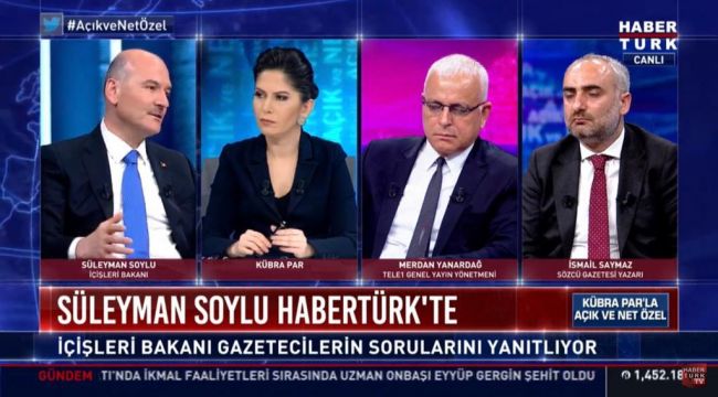 Soylu'dan, Peker'in Hürriyet'in basılması iddiasına açıklama