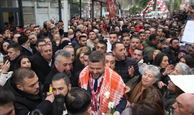 CHP Buca'dan 'Görkemli' karşılama 