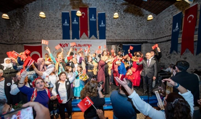 İzmir’de Köy Tiyatroları iki yılda 16 bin seyirciye ulaştı