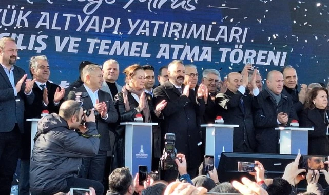 Soyer'den yatırım töreninde dikkat çeken mesaj: Benimle devam etmeye var mısınız?