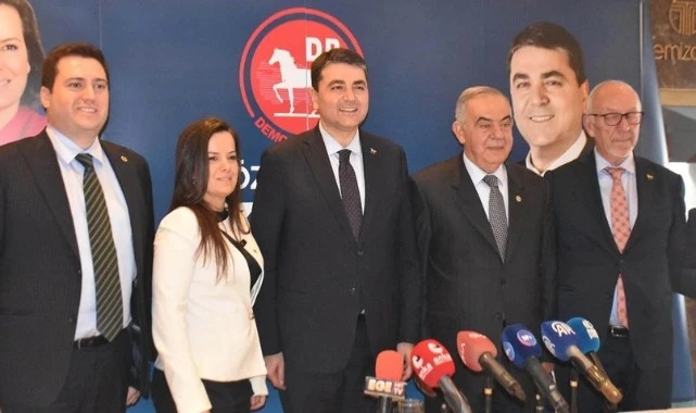 Bir ay önce İYİ Parti'den istifa etmişti! Demokrat Parti'nin İzmir Büyükşehir Belediye Başkan adayı oldu