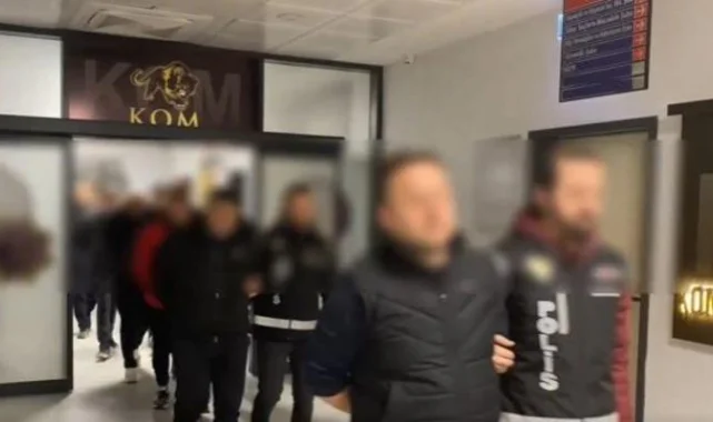 "Çakar" organize suç örgütü çökertildi