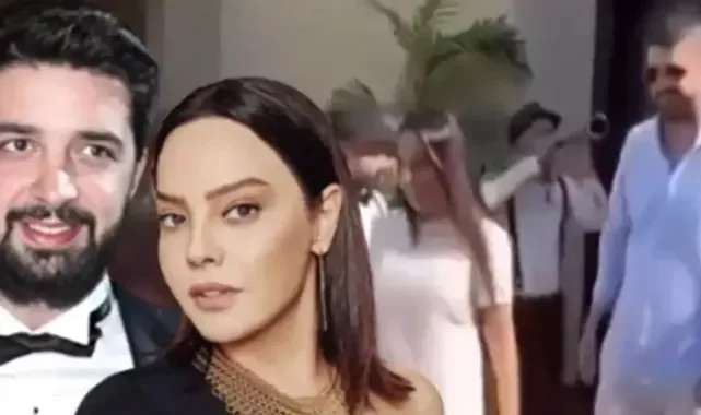 Ebru Gündeş'in 'düğün' görüntüleri ortaya çıktı. Dubai'de nikah konvoyu, Ebru Gündeş'in elinde gelin çiçeği...