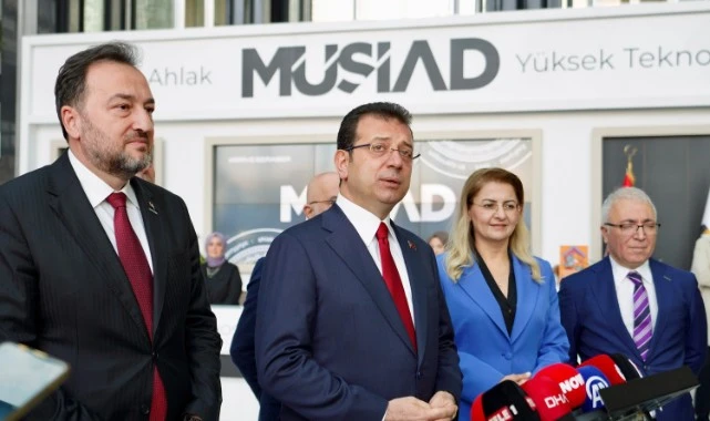 Ekrem İmamoğlu’ndan MÜSİAD ziyareti
