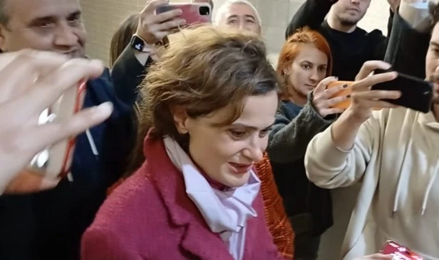 Canan Kaftancıoğlu, ifade vermek için adliyede
