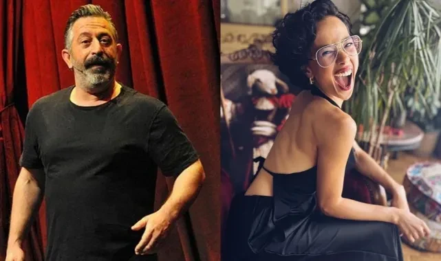 Cem Yılmaz'ı sevgilisi Necla Karahalil yalnız bırakmadı