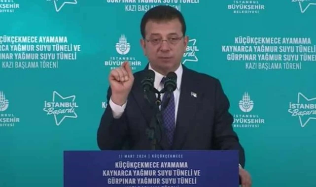 İmamoğlu'ndan Kurum'a 'dil sürçmesi' yanıtı: Öyle dil sürçmesi yok ağız dolusu özür dileyecek