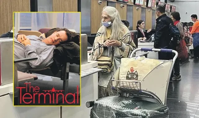 Tom Hanks'in filmi İstanbul'da gerçekleşti... Havalimanı evi oldu
