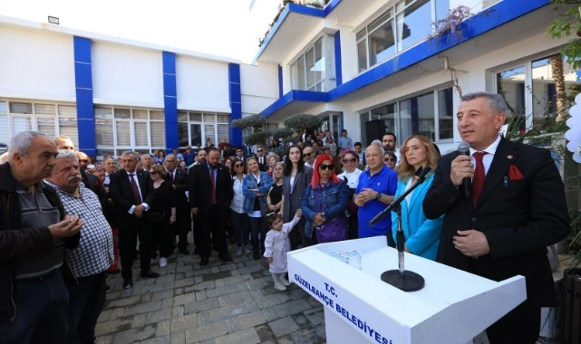 Güzelbahçe’de devir teslim yapıldı