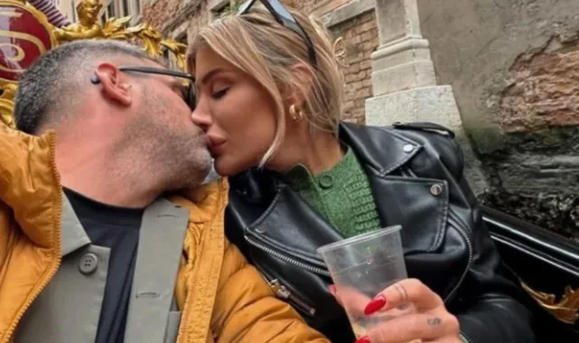 İrem Derici'den sevgilisiyle dudak dudağa pozlar: Venedik’te aşka doydu