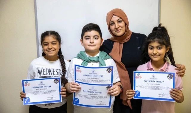 Konaklı minikler zeka oyunlarındaki başarılarıyla gururlandırdı