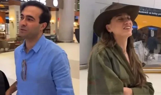 Serenay Sarıkaya ve Mert Demir el ele! Aşk belgelendi
