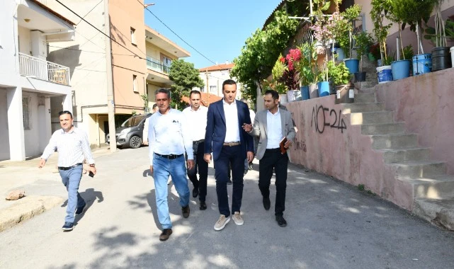 Başkan Yıldız Şirintepe'ye Çıkarma Yaptı