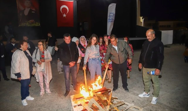 Çeşme’de Hıdırellez Şenliği coşkuyla kutlandı