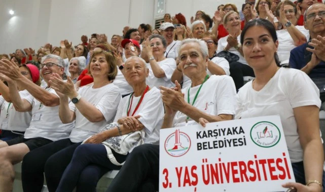 Karşıyaka Belediyesi 3. Yaş Üniversitesi’nden 8 madalya!