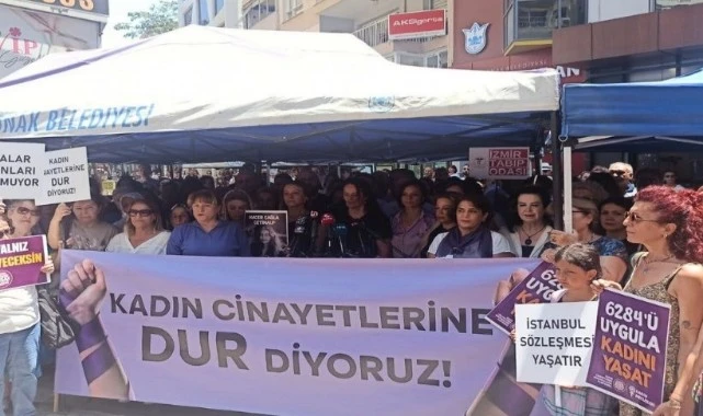 Başkan Mutlu'nun çağrısıyla kadınlar sokakta: "Ayağa kalkacağız"