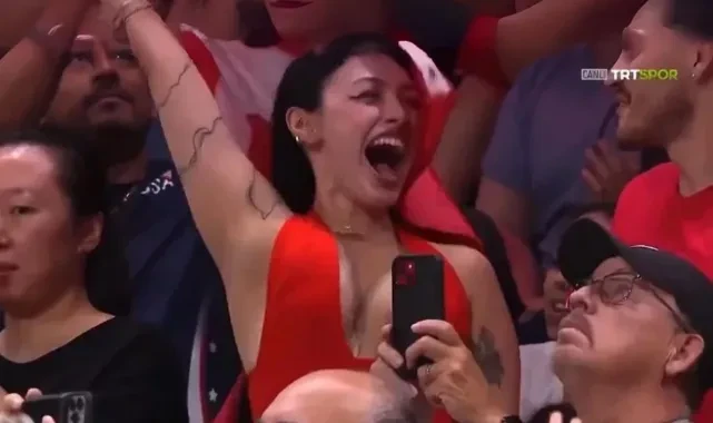 Filenin Sultanları'nın kazandığı maçta sevinciyle gündem olan Türk kızı merak edildi... Kimdir bu Nazlıcan İrem Köroğlu?
