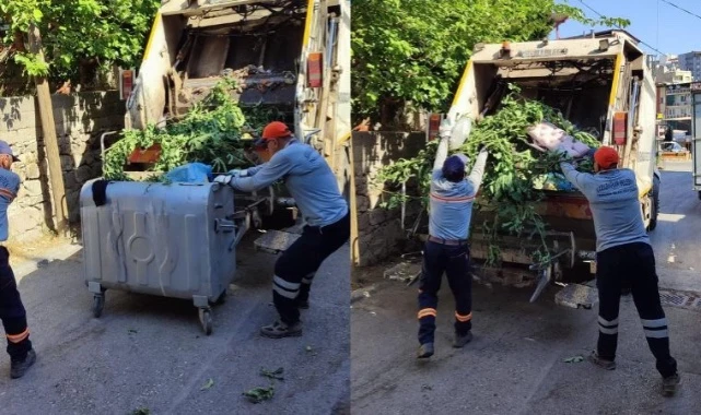 Karabağlar Belediyesi’nden bayramda  titiz mesai