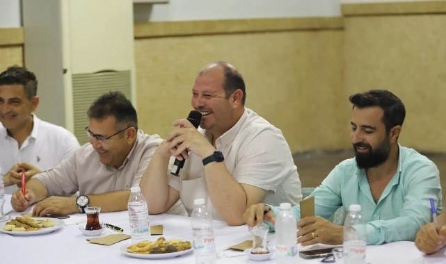 Başkan Çiçek Muhtarlarla Buluştu