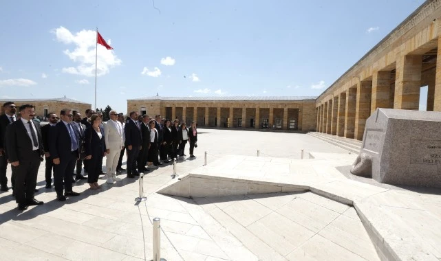 Başkan Erman Uzun’dan Anıtkabir'e ziyaret