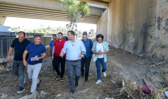 Bornova’da yeni yol çalışması