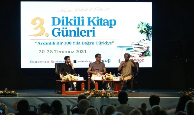 Dikili, birbirinden değerli söyleşilere  ev sahipliği yaptı