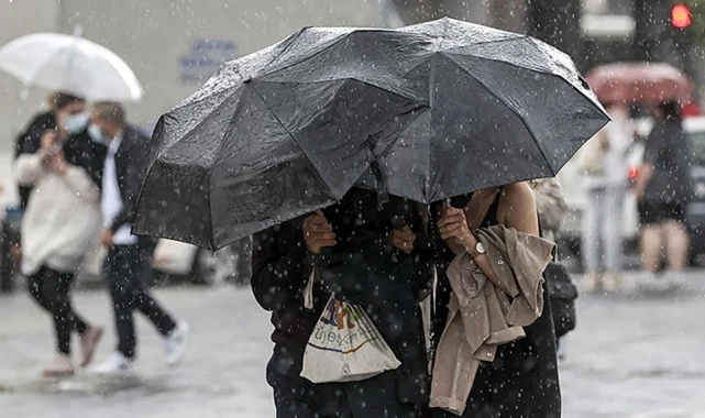 Meteoroloji'den İstanbul Dahil 24 İl İçin Kuvvetli Sağanak Uyarısı