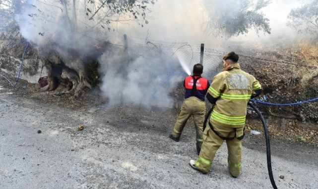 İzmir İtfaiyesi 4 günde 249 yangına müdahale etti