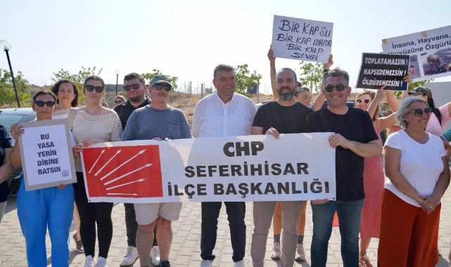 Seferihisar Katliam Yasası’na hayır dedi 