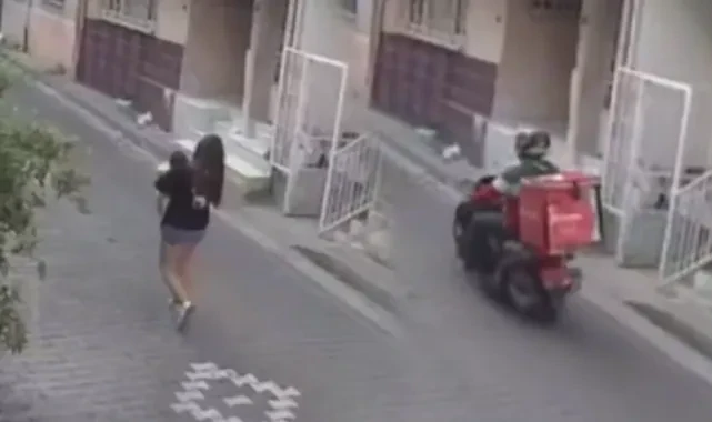 İzmir'de iğrenç olay! Kurye, kucağında çocuğu olan anneyi taciz etti