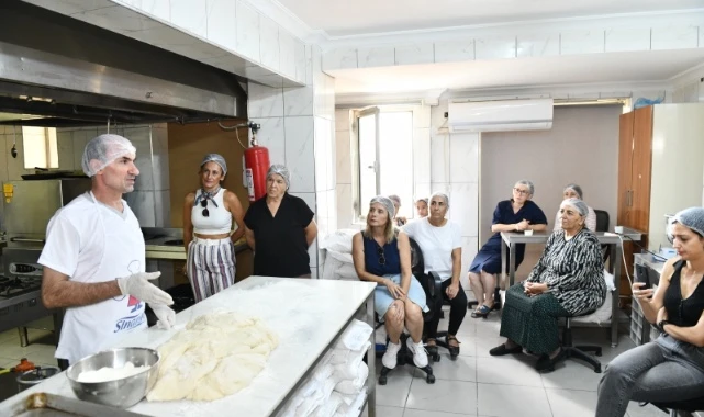 Çiğli’de Ciabatta Ekmek Atölyesi düzenlendi 
