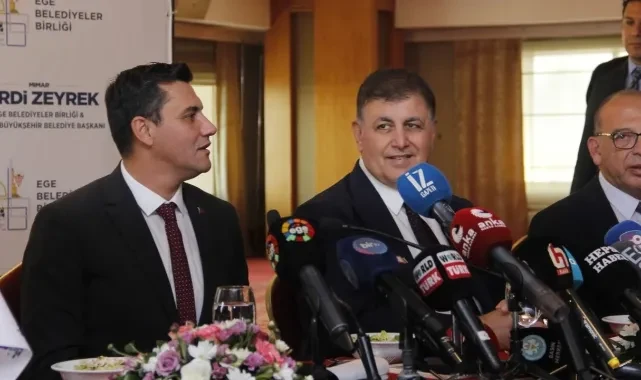 Zeyrek ve Tugay'dan ortak akıl: Mavi Gediz de Yüzülebilir Körfez de hayal değil
