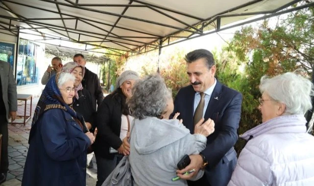 Başkan Kırgöz Salihler Mahallesi’nde vatandaşlarla buluştu