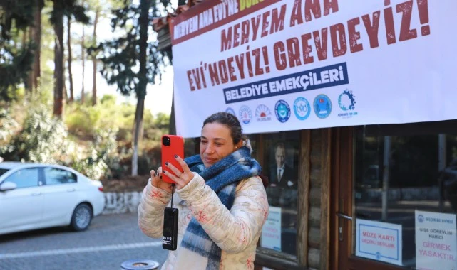 Başkan Sengel Meryem Ana Evi’nden seslendi: Mücadelemize sonuna kadar devam edeceğiz