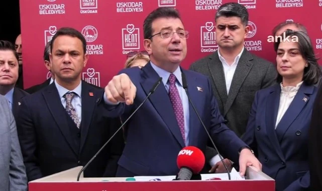İmamoğlu'ndan Bakan Tunç'a Sert Sözler: Adalet Bakanı Savcılığa Soyunuyor