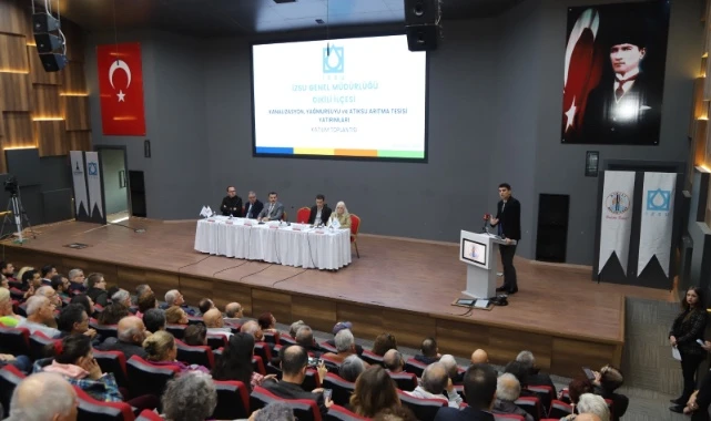 İZSU'dan  Dikili’ye 66 milyon Euro’luk dev yatırım  