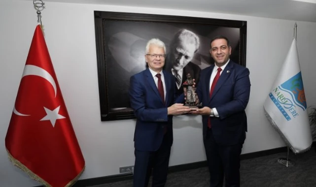 Litvanya’nın Ankara Büyükelçisi Degutis Başkan Uzun’u Ziyaret Etti